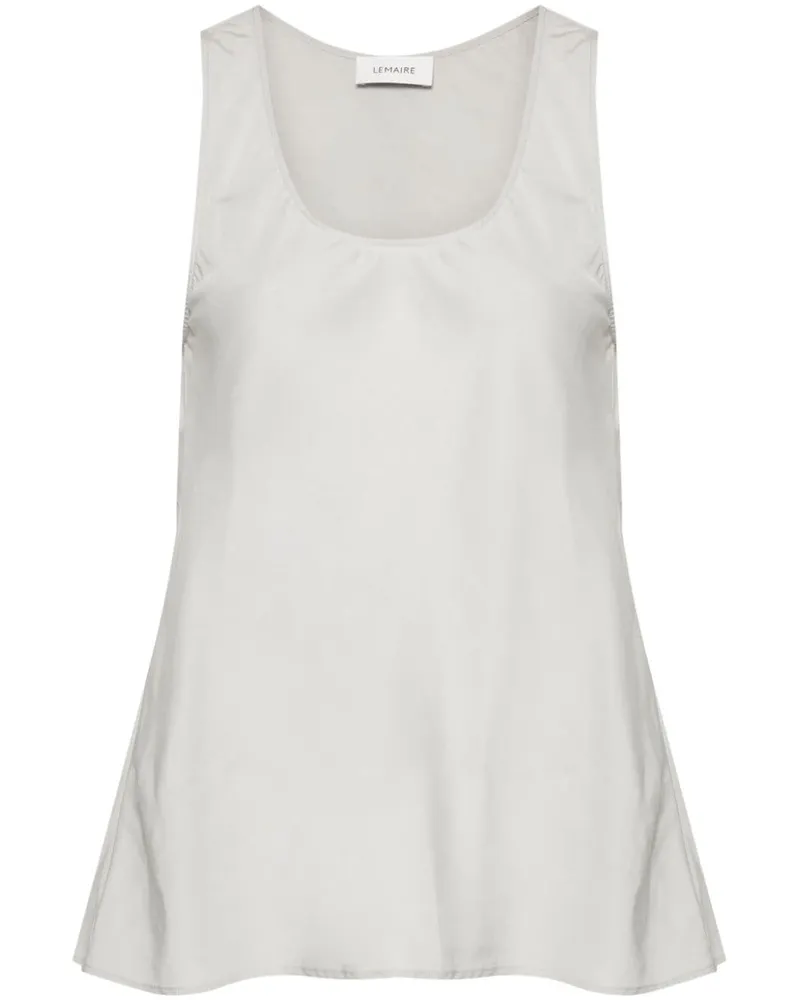 Christophe Lemaire Tanktop mit U-Ausschnitt - Grau Grau