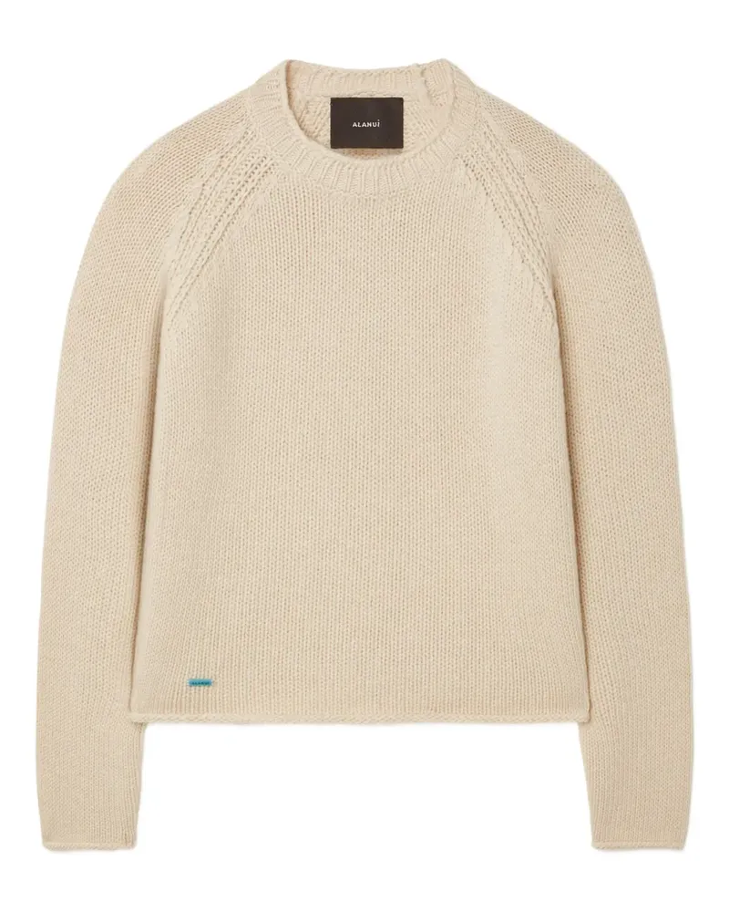 Alanui Pullover mit Raglanärmeln - Nude Nude