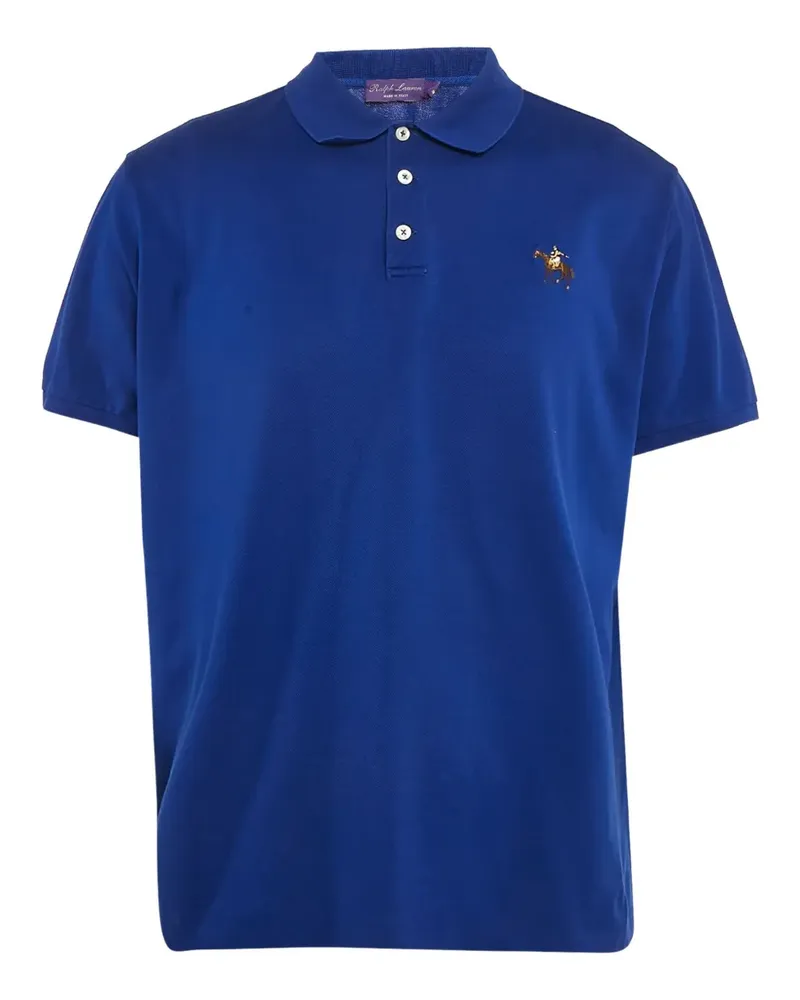 Ralph Lauren Poloshirt mit Logo-Stickerei - Blau Blau
