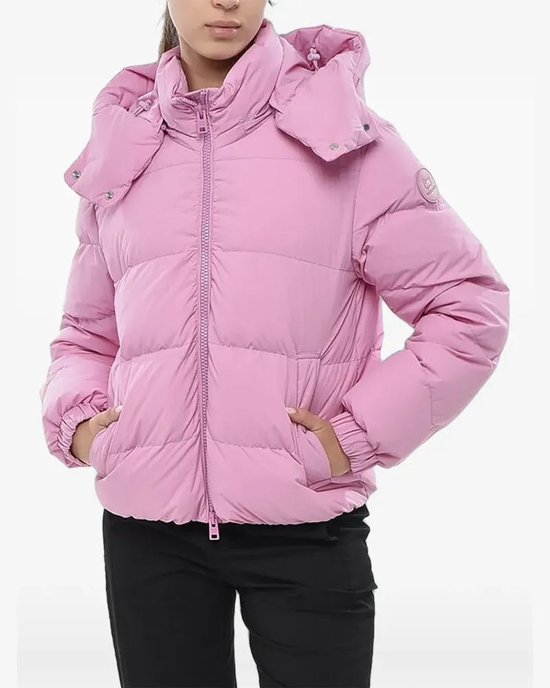 Woolrich quilted hooded jacket - Rosa Rosa