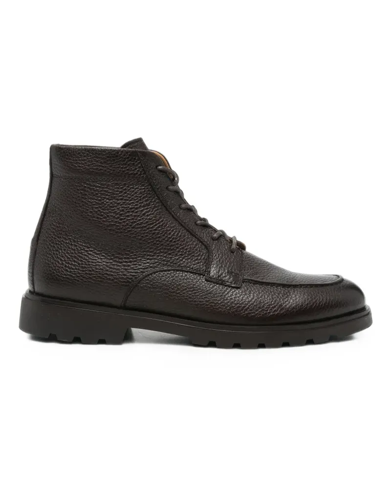 Henderson leather lace-up boots - Braun Braun