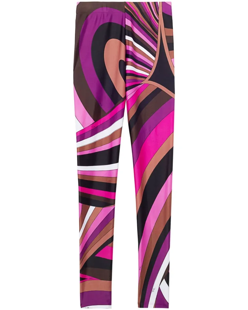 Emilio Pucci Leggings mit Iride-Print - Rosa Rosa