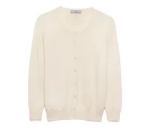 Langärmeliger Cardigan - Nude