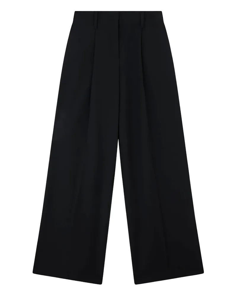 Paul & Shark pleated wide-leg trousers - Schwarz Schwarz