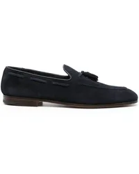 Church's Loafer aus Wildleder mit Quasten Blau