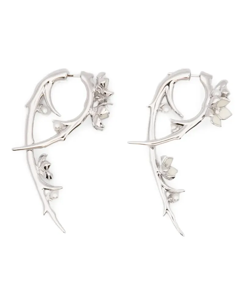Shaun Leane diamond drop earrings (set of three) - Silber Silber