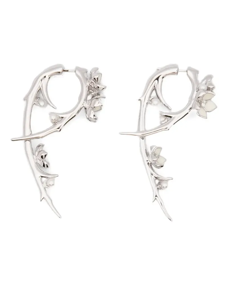 Shaun Leane diamond drop earrings (set of three) - Silber Silber