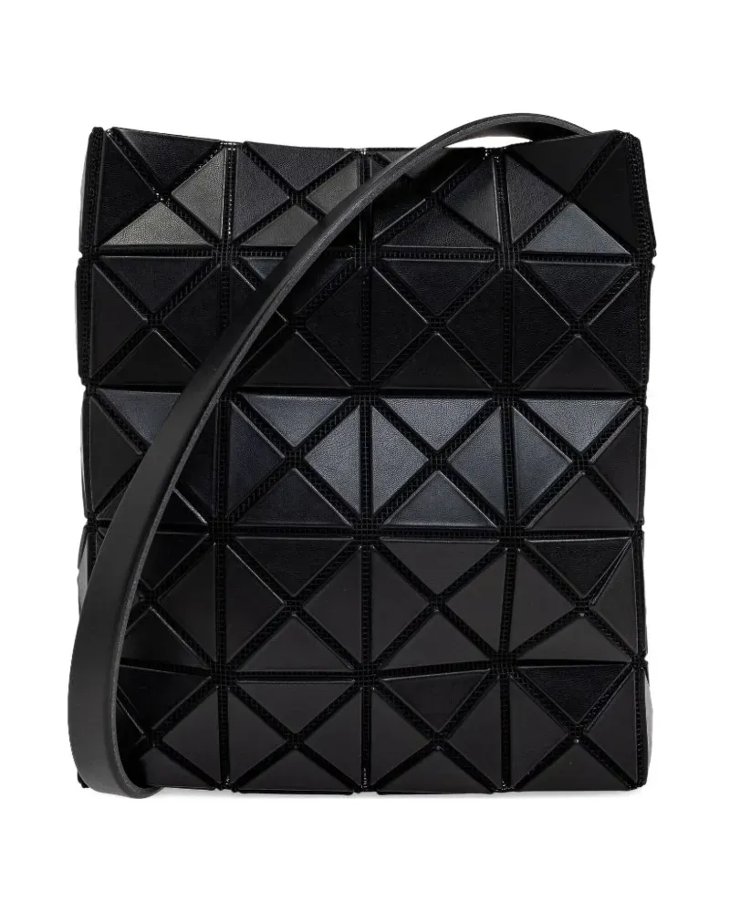 Issey Miyake Handtasche mit geometrischem Muster - Schwarz Schwarz