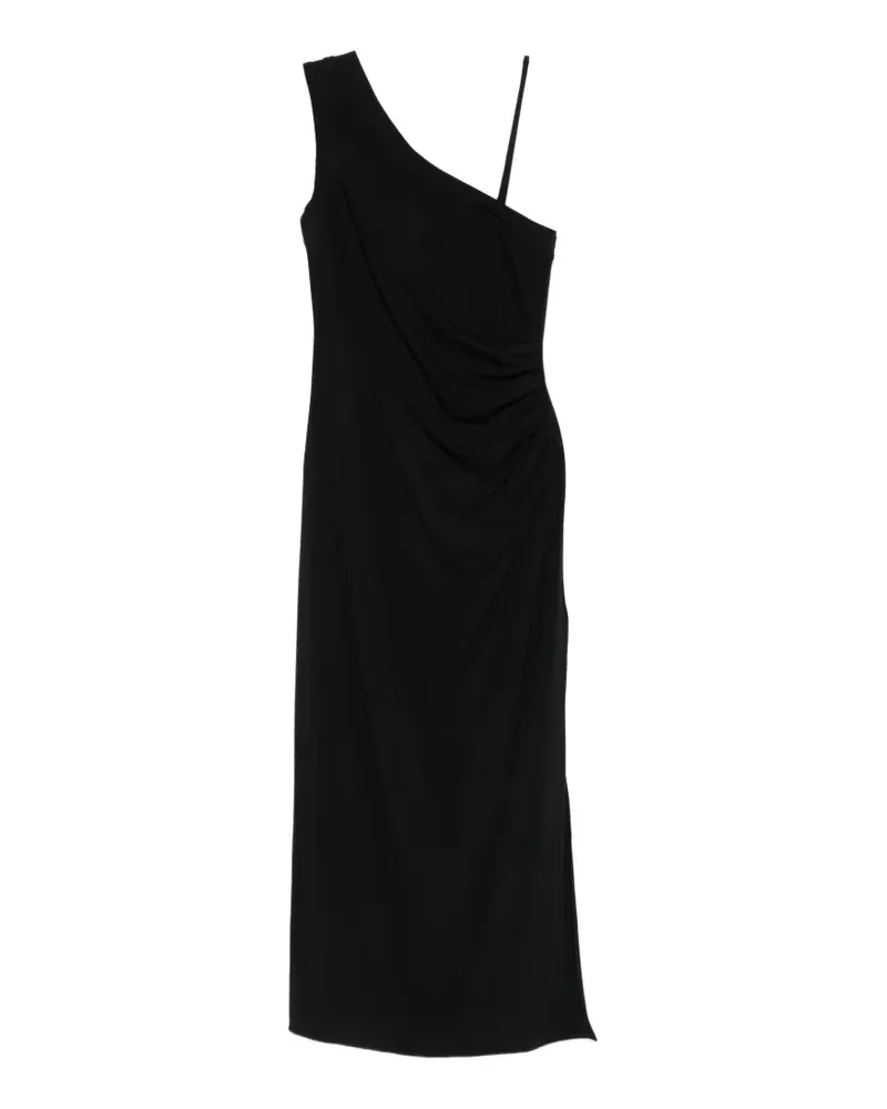 Max Mara Fiabe Midikleid - Schwarz Schwarz