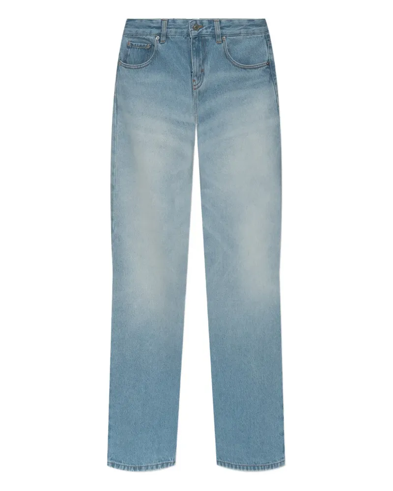 Victoria Beckham five-pocket straight-leg jeans - Blau Blau