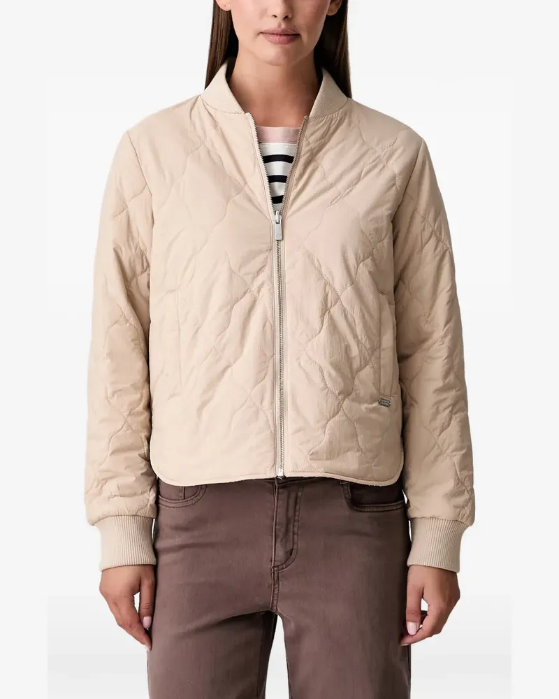 Scotch&Soda reversible quilted bomber jacket - Nude Nude