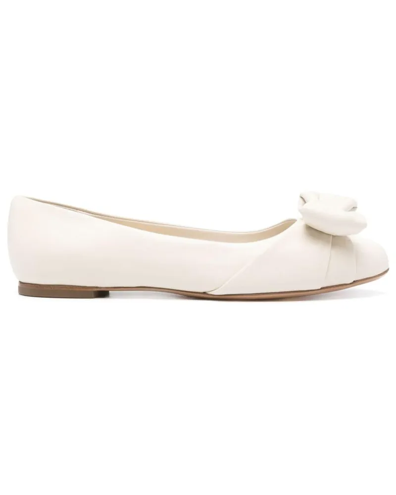 Ferragamo Varina Ballerinas Neutrals