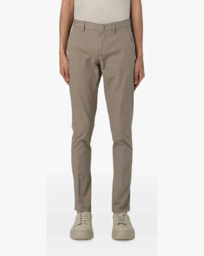 PT TORINO Klassische Slim-Fit-Hose - Nude Nude