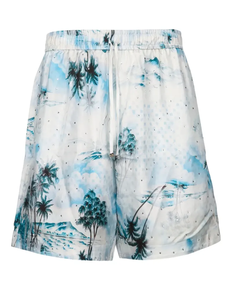 Amiri printed shorts - Weiß Weiß