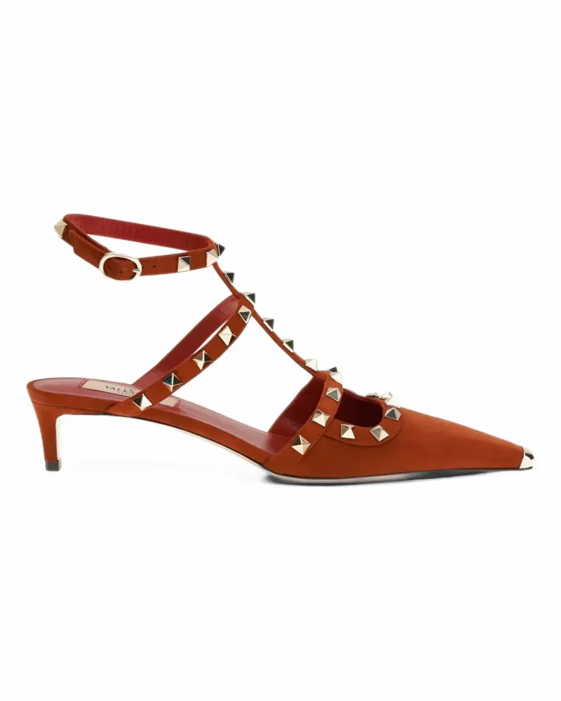 Valentino Garavani Pumps mit Knöchelriemen - Orange Orange