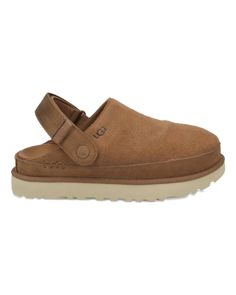 UGG Goldenstar suede clogs - Braun Braun