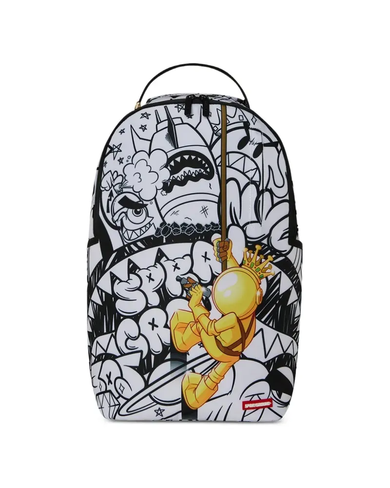 Sprayground Astromane Sky Writer Rucksack - Weiß Weiß