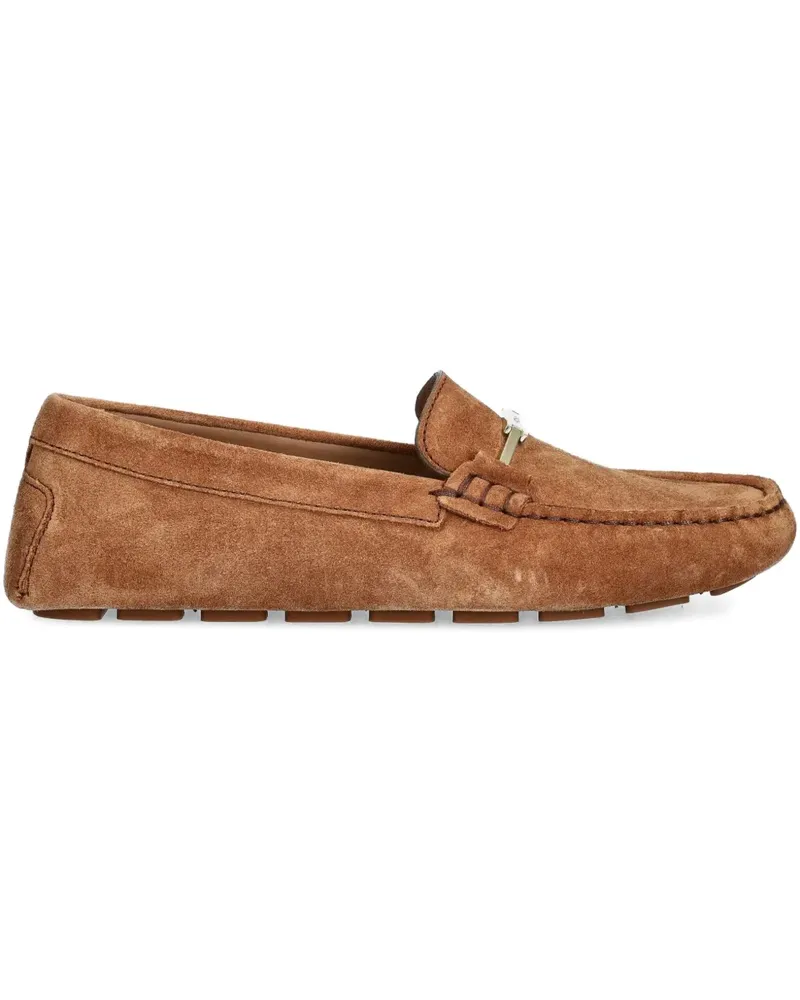 HUGO BOSS Loafer aus Wildleder - Braun Braun