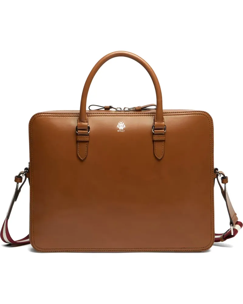 Bally Ray leather briefcase - Braun Braun