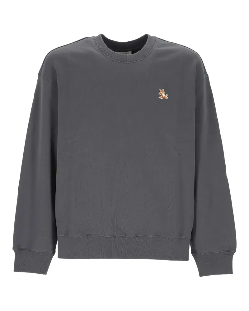 Kitsuné Chillax Fox Sweatshirt - Grau Grau