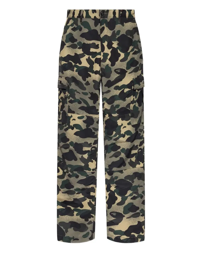BAPE Cargohose mit Camouflagemuster - Nude Nude