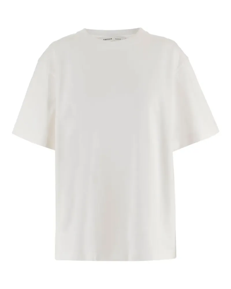 Carven T-Shirt mit Rundhalsausschnitt - Weiß Weiß
