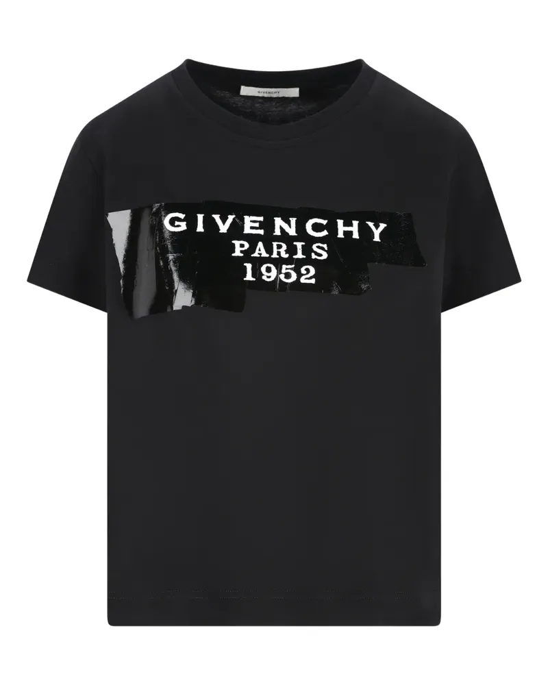 Givenchy T-Shirt mit Logo-Print - Schwarz Schwarz