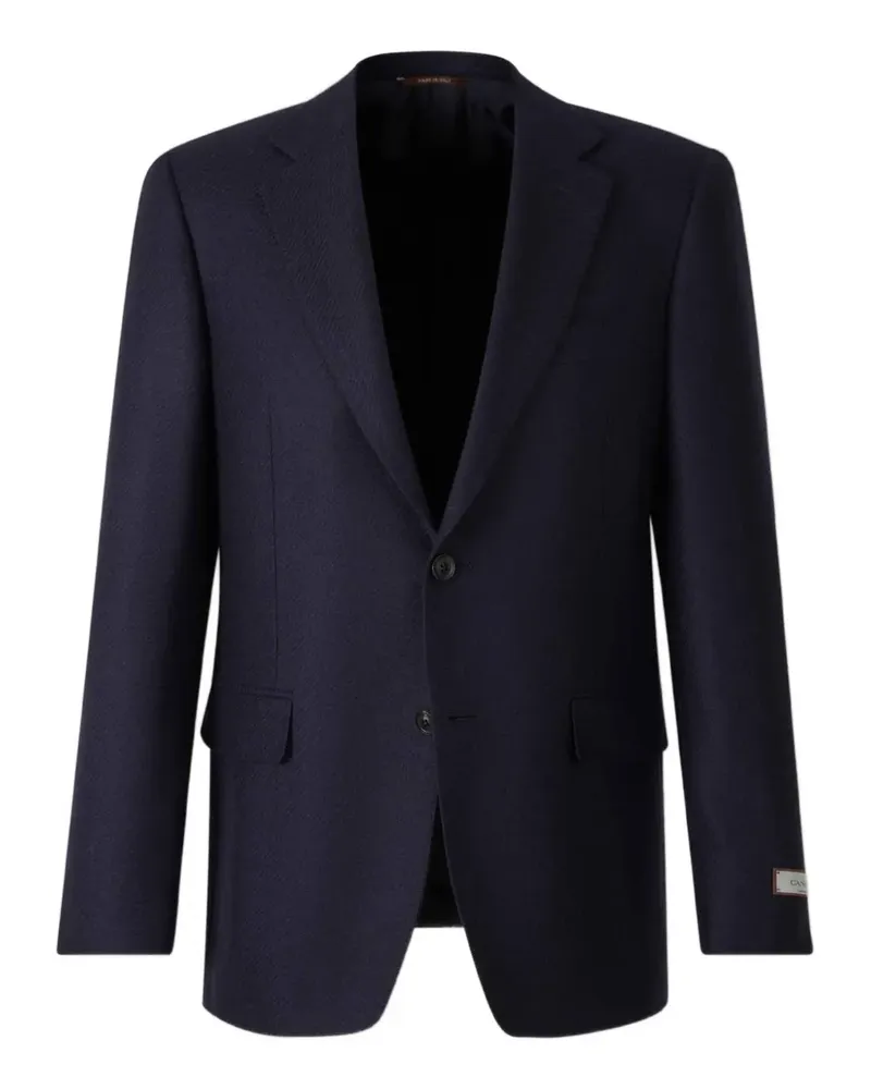 Canali Einreihiges Sakko - Blau Blau