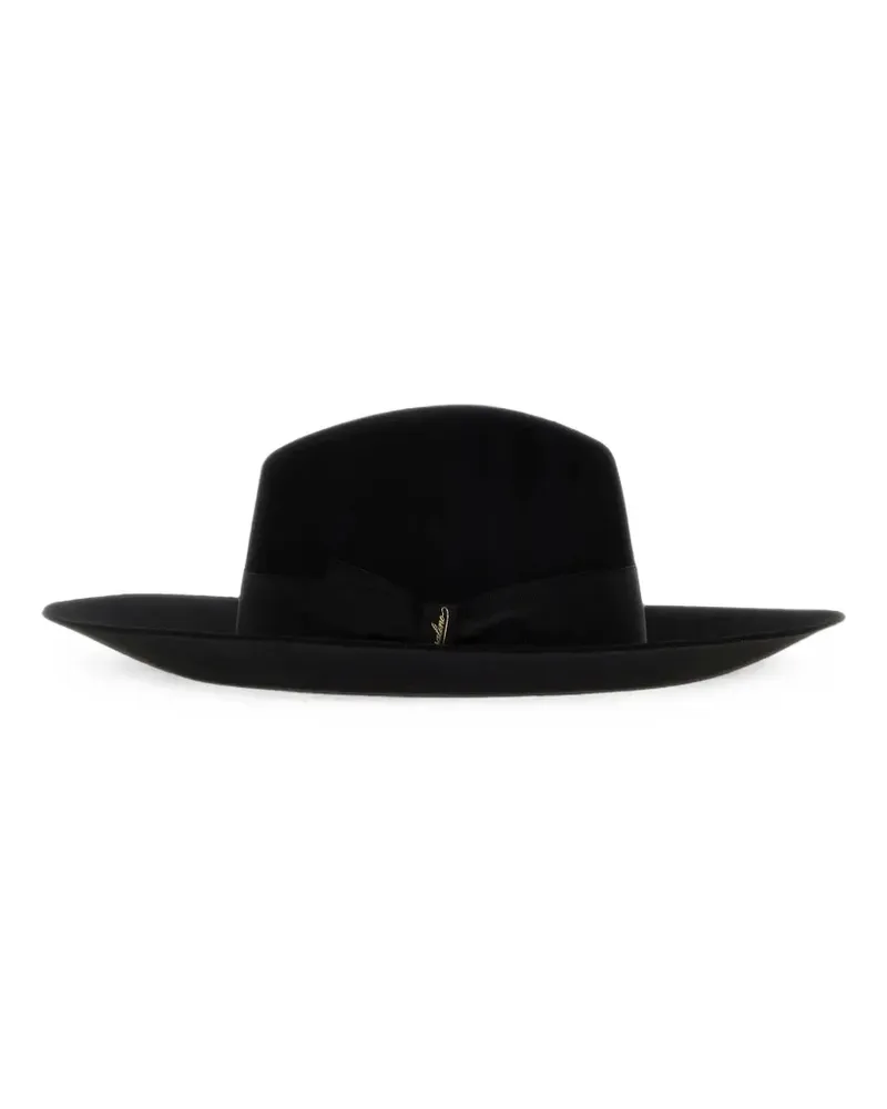 Borsalino Sophie Hut mit breiter Krempe - Schwarz Schwarz