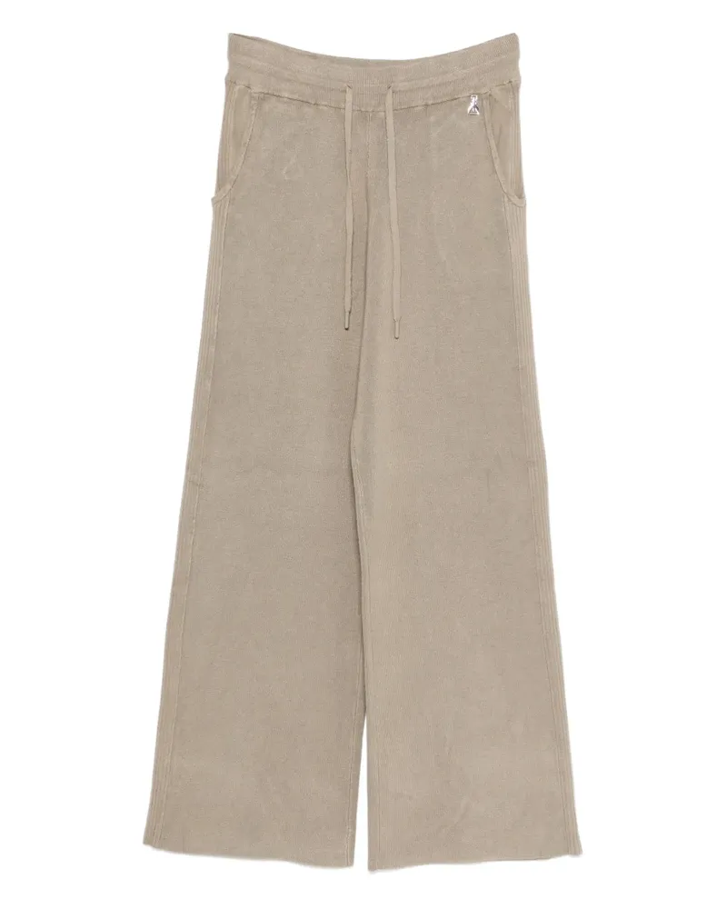 Patrizia Pepe Hose mit elastischem Bund - Nude Nude