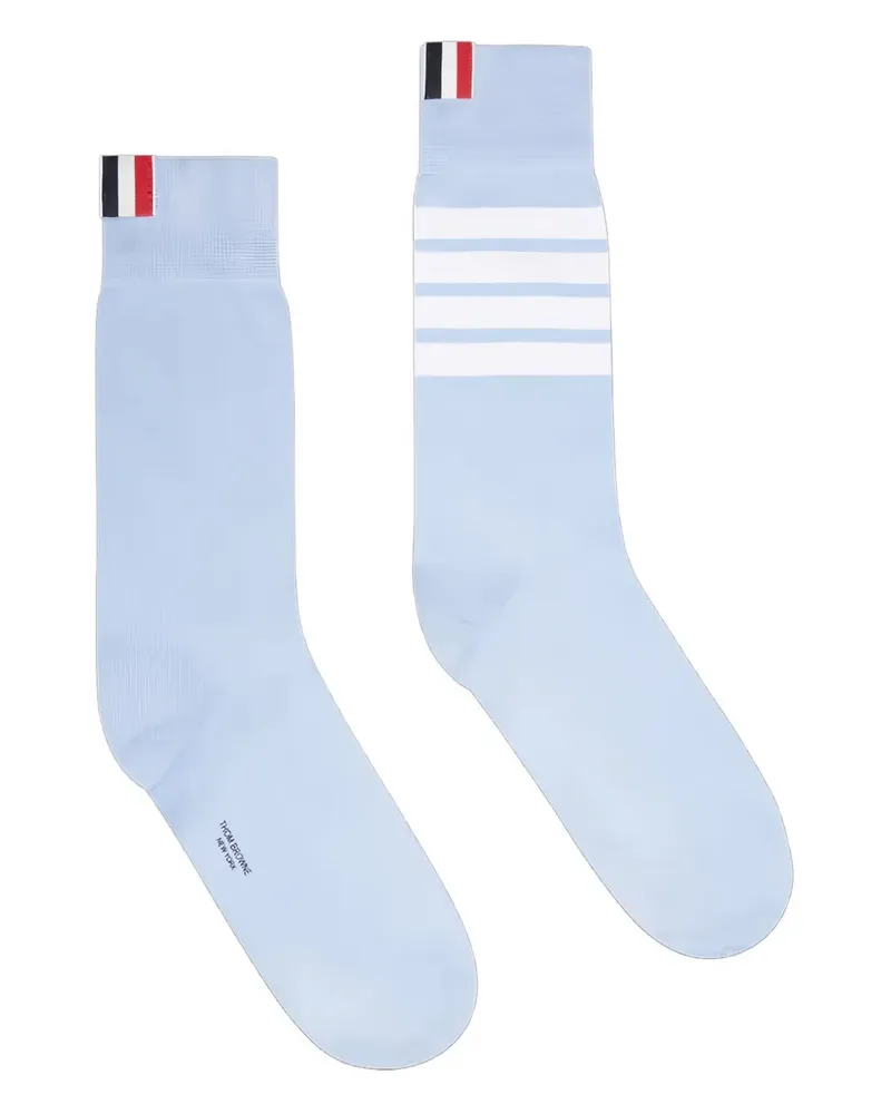 Thom Browne 4-Bar Socken - Blau Blau