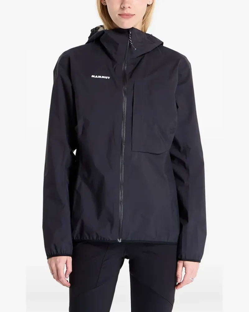 Mammut Ducan Light HS hooded jacket - Schwarz Schwarz