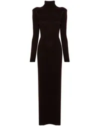 Tom Ford Maxikleid aus Kaschmir Braun