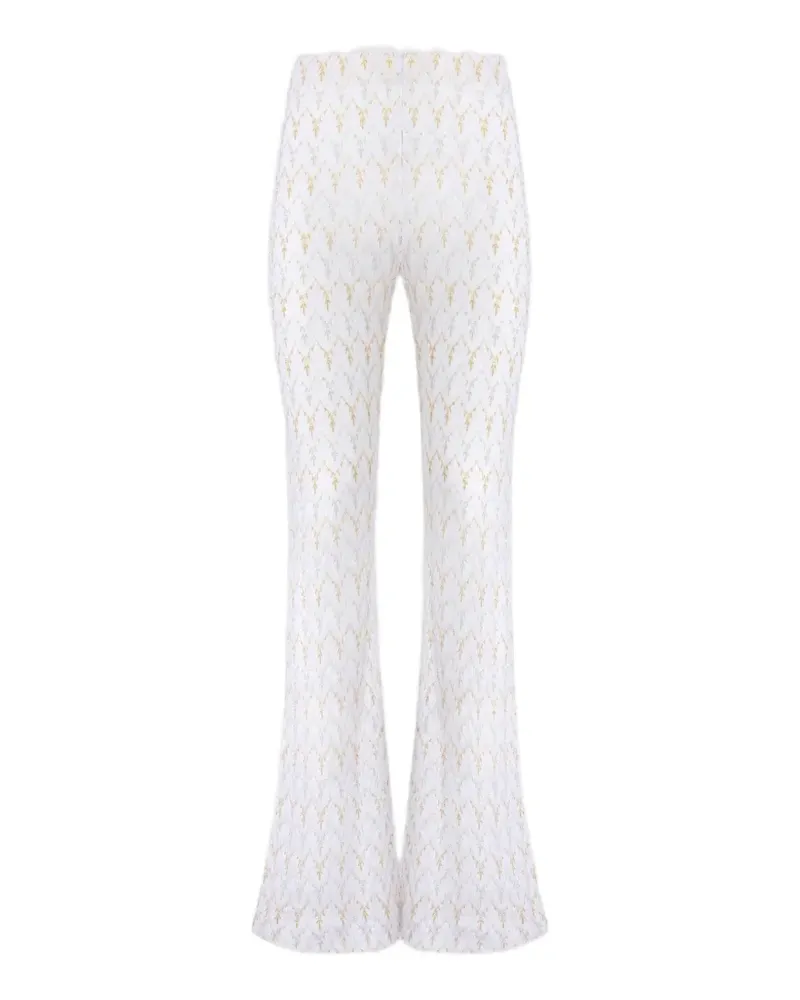 Missoni Hose mit Muster - Weiß Weiß
