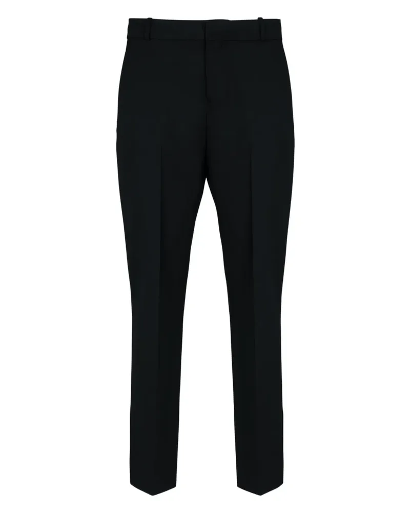 Balmain Hose mit geradem Bein - Schwarz Schwarz
