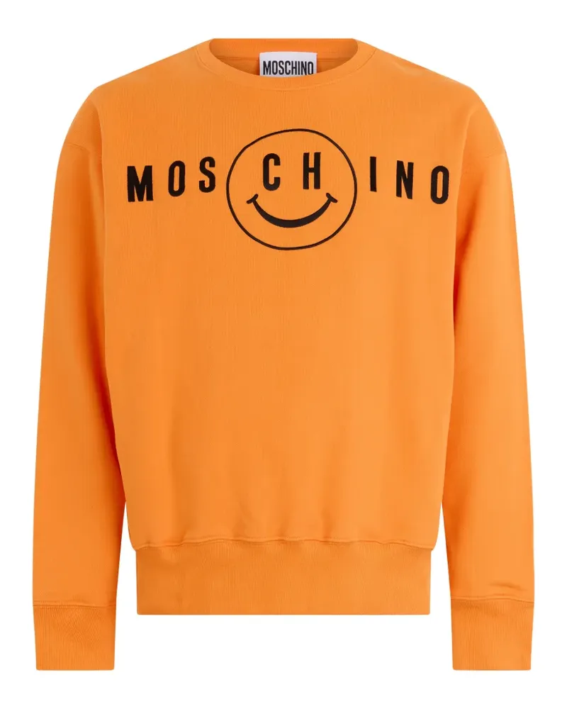Moschino graphic-print sweatshirt - Orange Orange