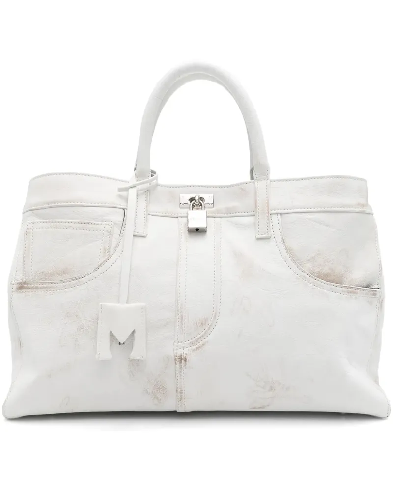 MEDEA Nina Tote Bag - Weiß Weiß