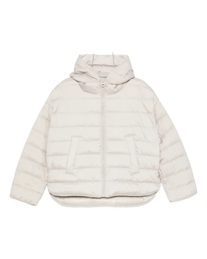Marc O'Polo quilted hooded jacket - Nude Nude