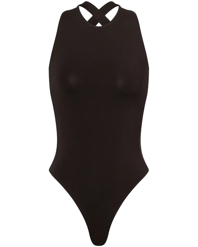Philosophy Di Lorenzo Serafini Body mit Cut-Out - Schwarz Schwarz