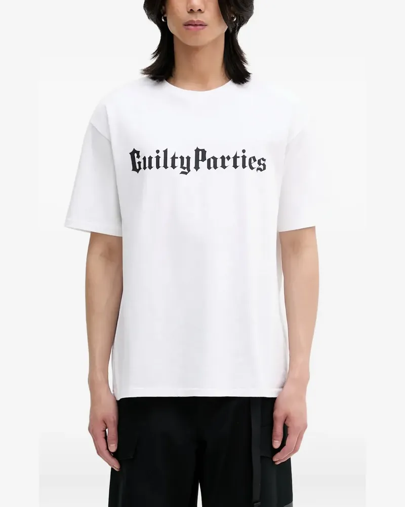 Wacko Maria T-Shirt mit Logo - Weiß Weiß