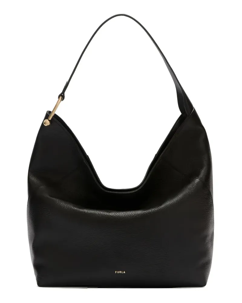 Furla L Lara gold-tone-hardware tote bag - Schwarz Schwarz