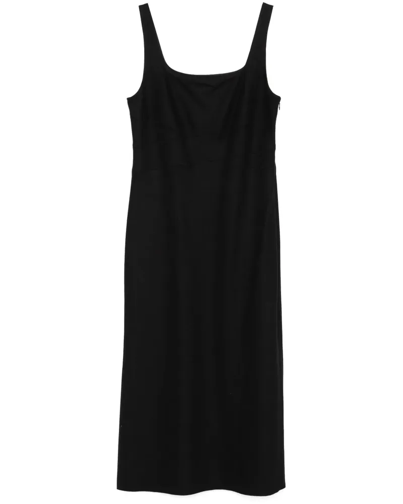Vince Midikleid aus Filz - Schwarz Schwarz