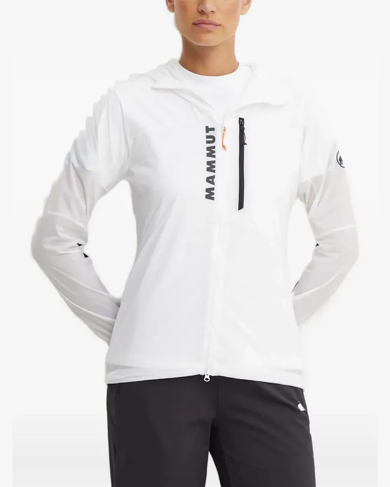 Mammut Aenergy WB hooded jacket - Weiß Weiß