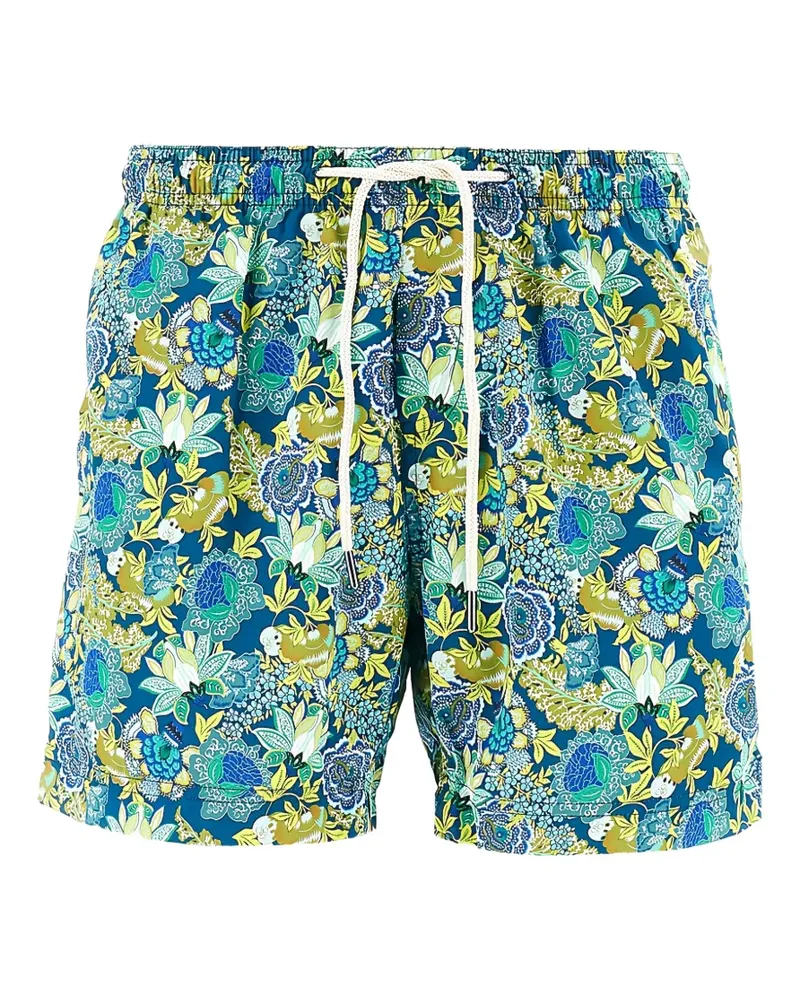 PENINSULA floral swim shorts - Blau Blau