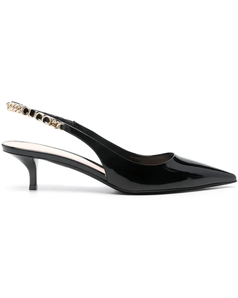 Gucci Signoria Slingback-Pumps 45mm - Schwarz Schwarz