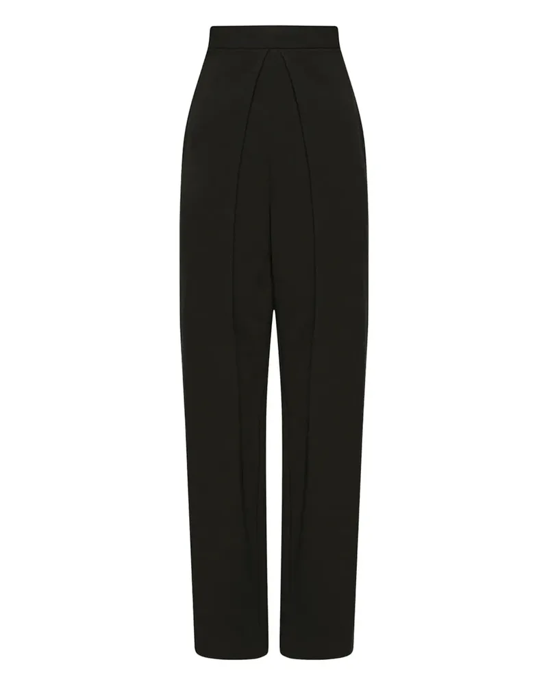 Wolford Hose mit Bundfalten - Schwarz Schwarz