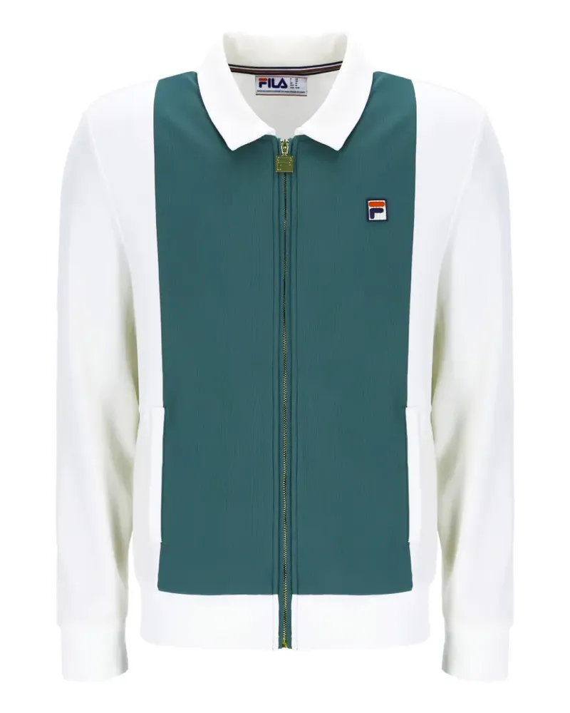 Fila Tommaso logo-patch jacket - Weiß Weiß