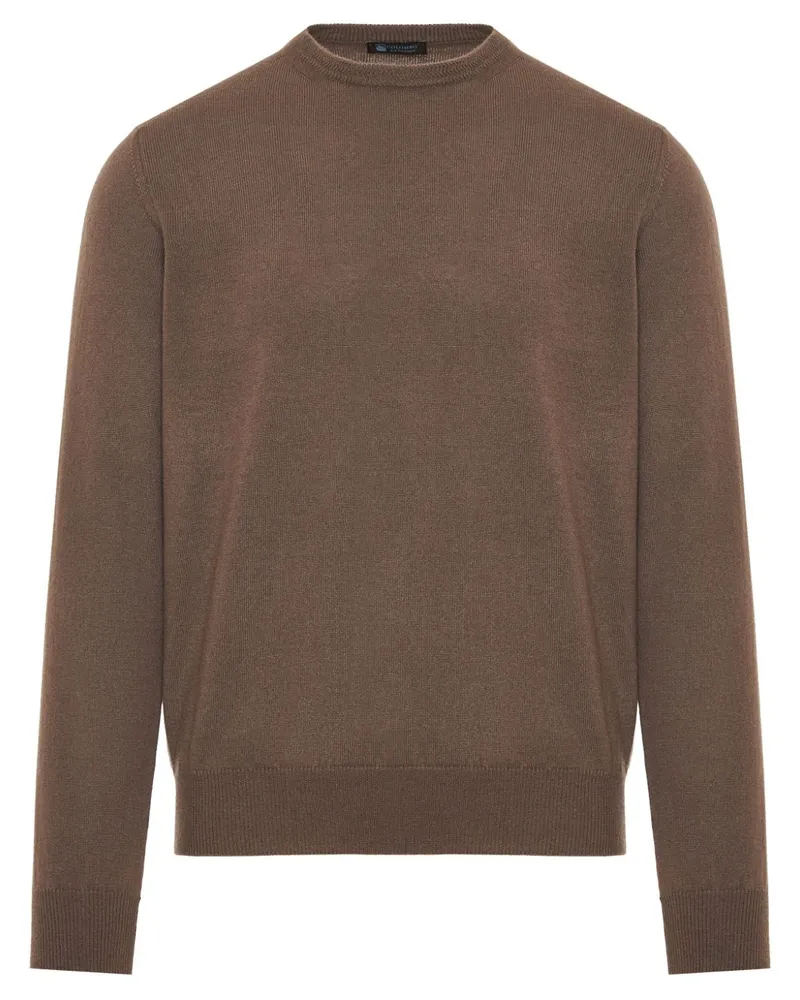 Colombo Klassischer Kaschmirpullover - Braun Braun