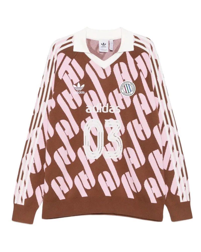 adidas Adicolor Blockecore Pullover - Braun Braun