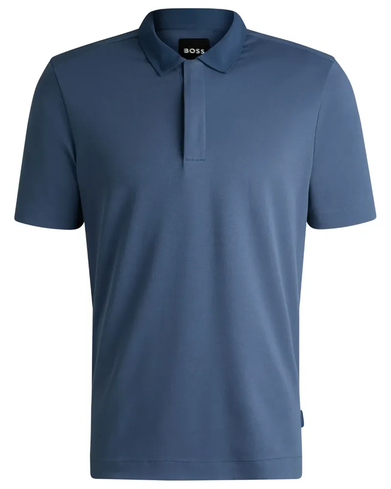 HUGO BOSS Performance Poloshirt - Blau Blau